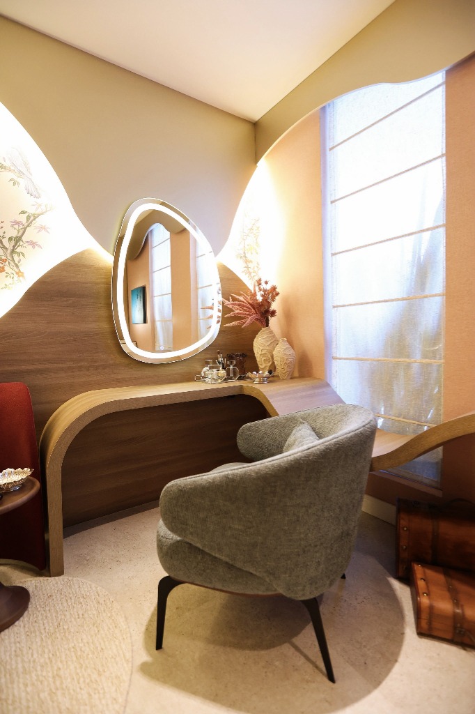 Penteadeira e Design Orgânico CASACOR